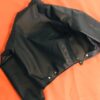 Black Biker Jacket by FashionGods - Image 3